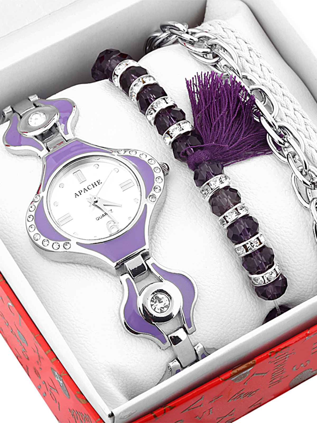 Набор: часы наручные и браслеты | 3179030