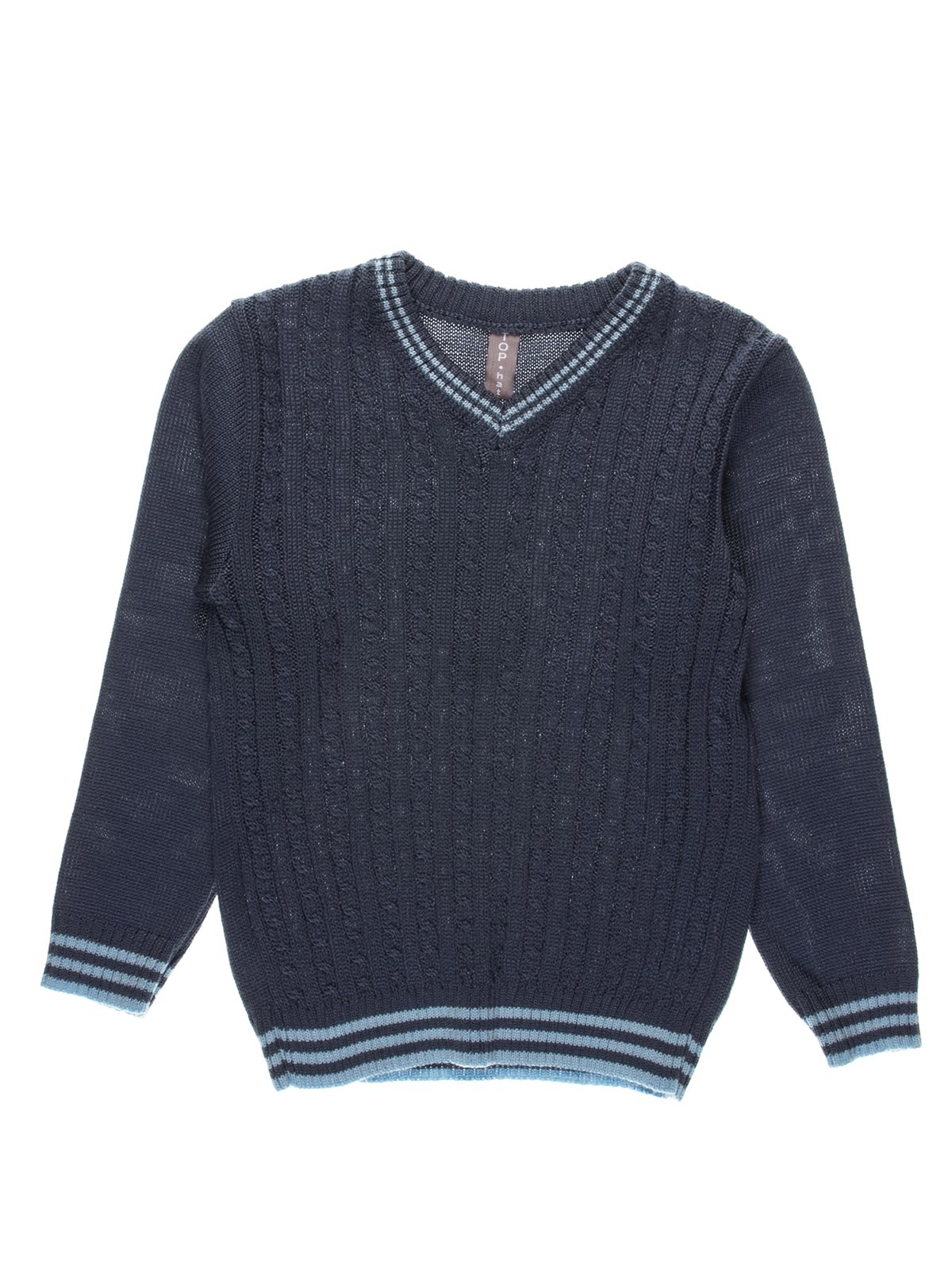 Пуловер синий | 3209979