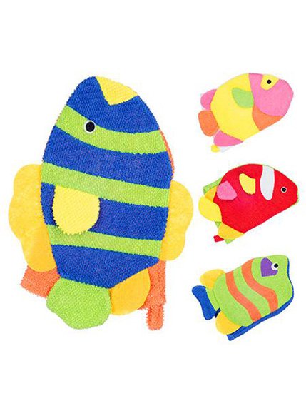 Губка-рукавичка дитяча «Рибка» | 3344690