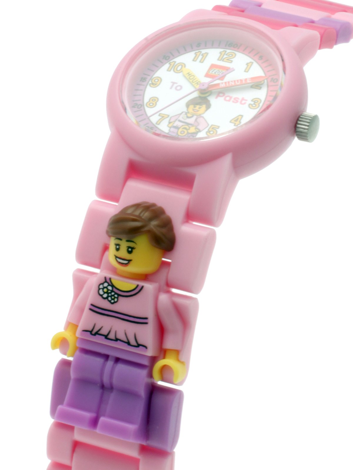 Набір годинників для дівчинки: годинник наручний та настільний з навчальними елементами | 3467414