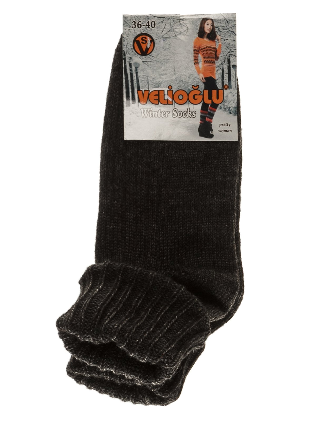Шкарпетки темно-сірі | 3405973