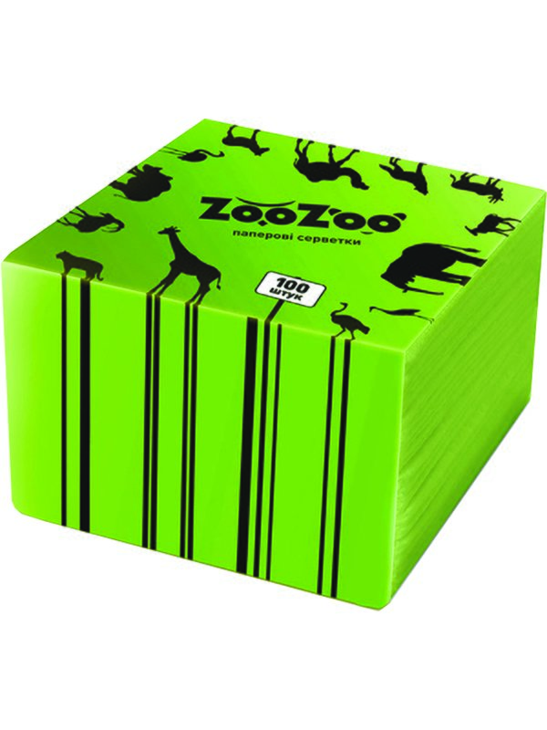 Салфетки столовые ZooZoo (100 шт.) | 3533401