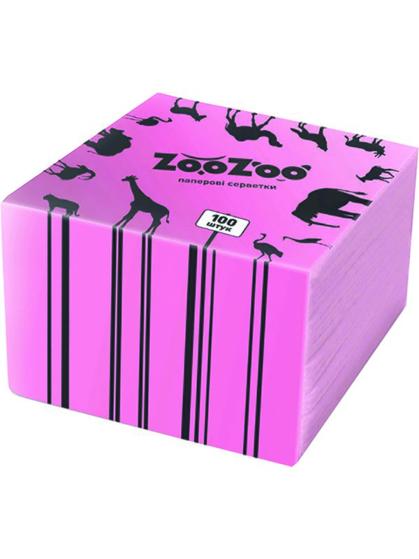 Салфетки столовые ZooZoo (100 шт.) | 3533402