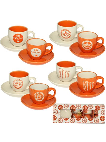 Сервіз кавовий «Кава оранж» (12 предметів) | 3546676