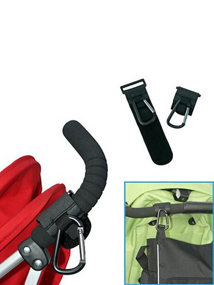 Карабин-крюк на коляску для сумок, пакетов | 3580054