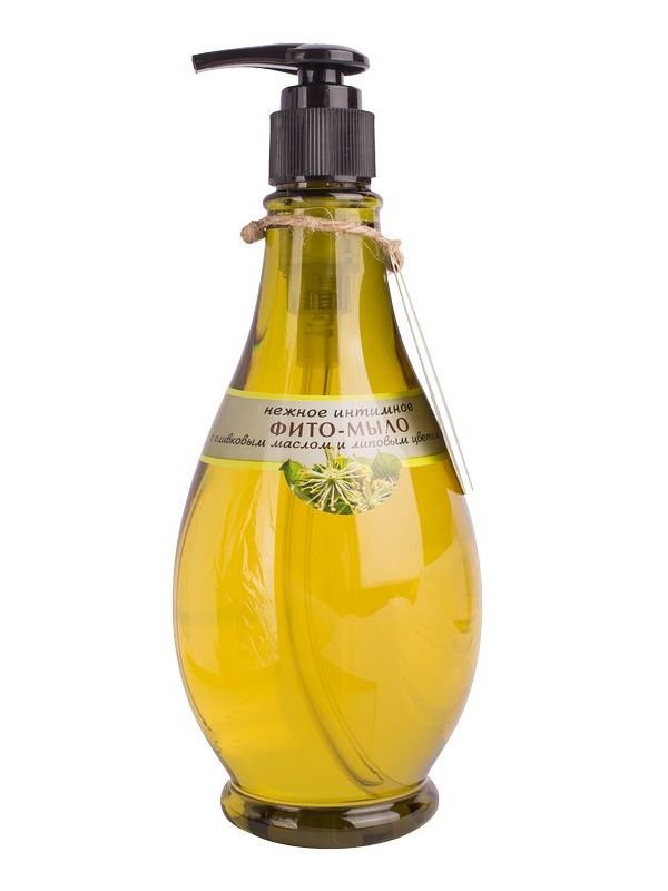 Ніжне інтимне фіто-мило з оливковою олією і липовим цвітом (400 мл) | 3593755
