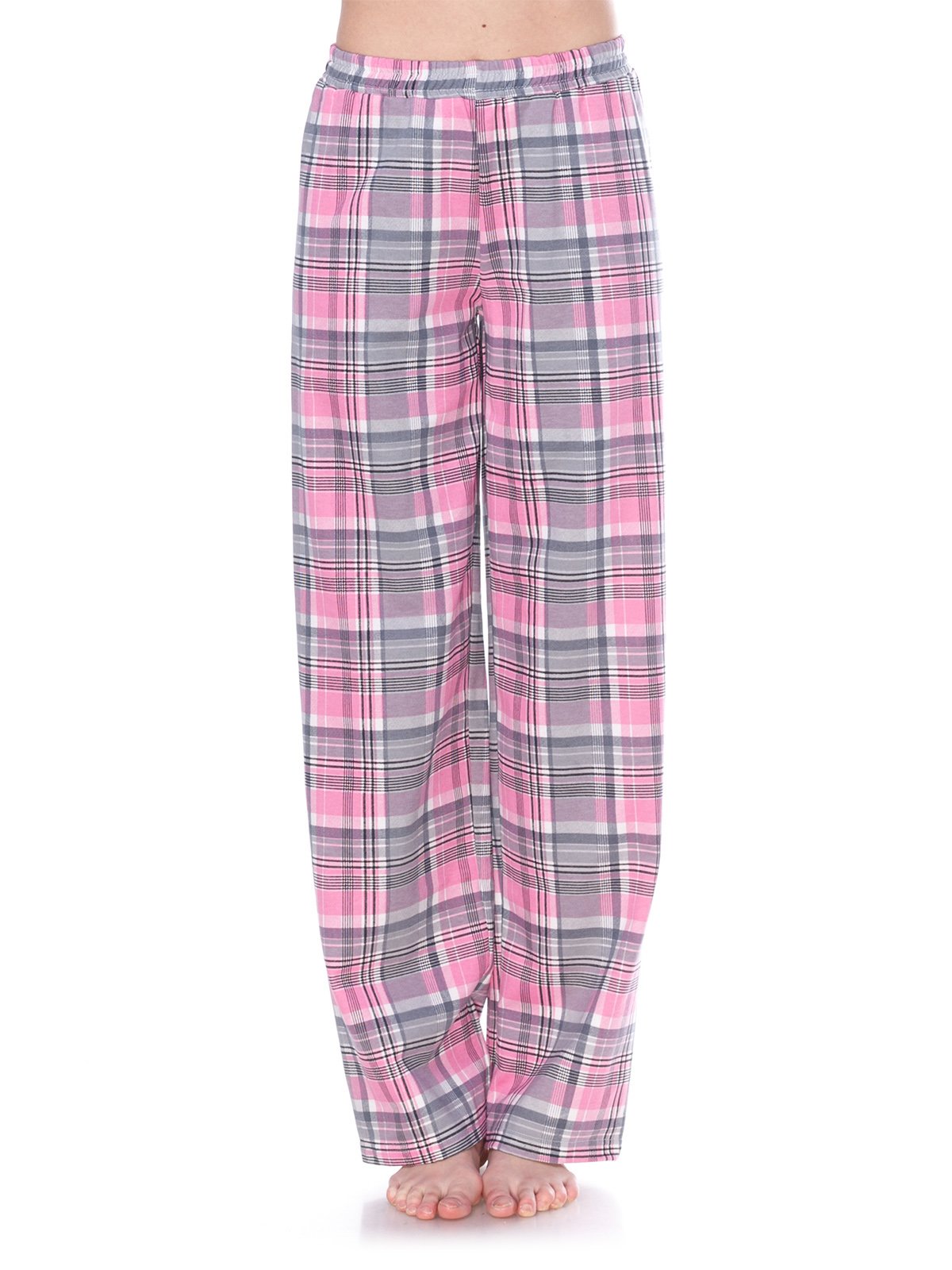Брюки серо-розовые в клетку пижамные — Fleri, акция действует до 31 января2024 года