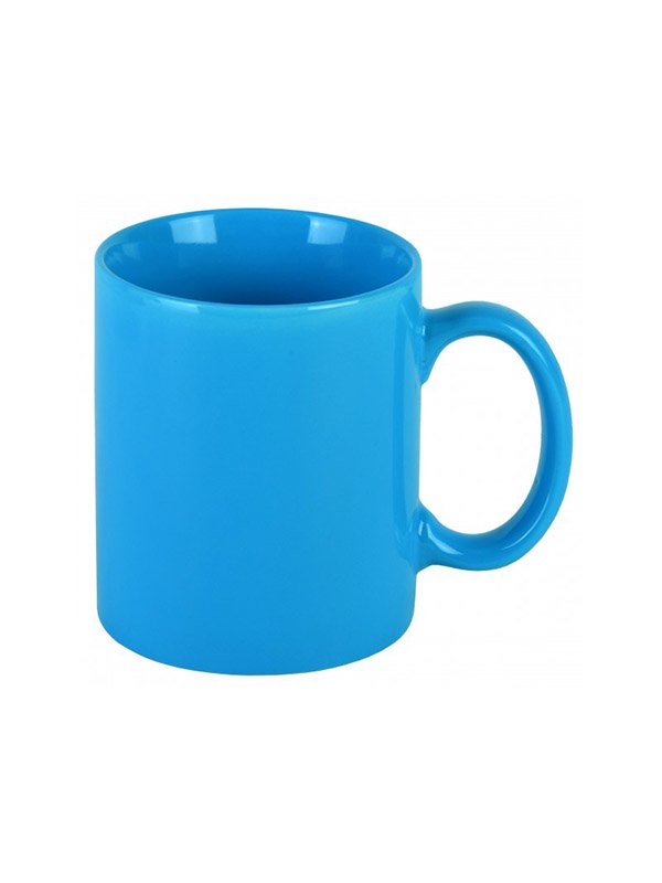 Чашка блакитна керамічна (350 мл) | 3645265