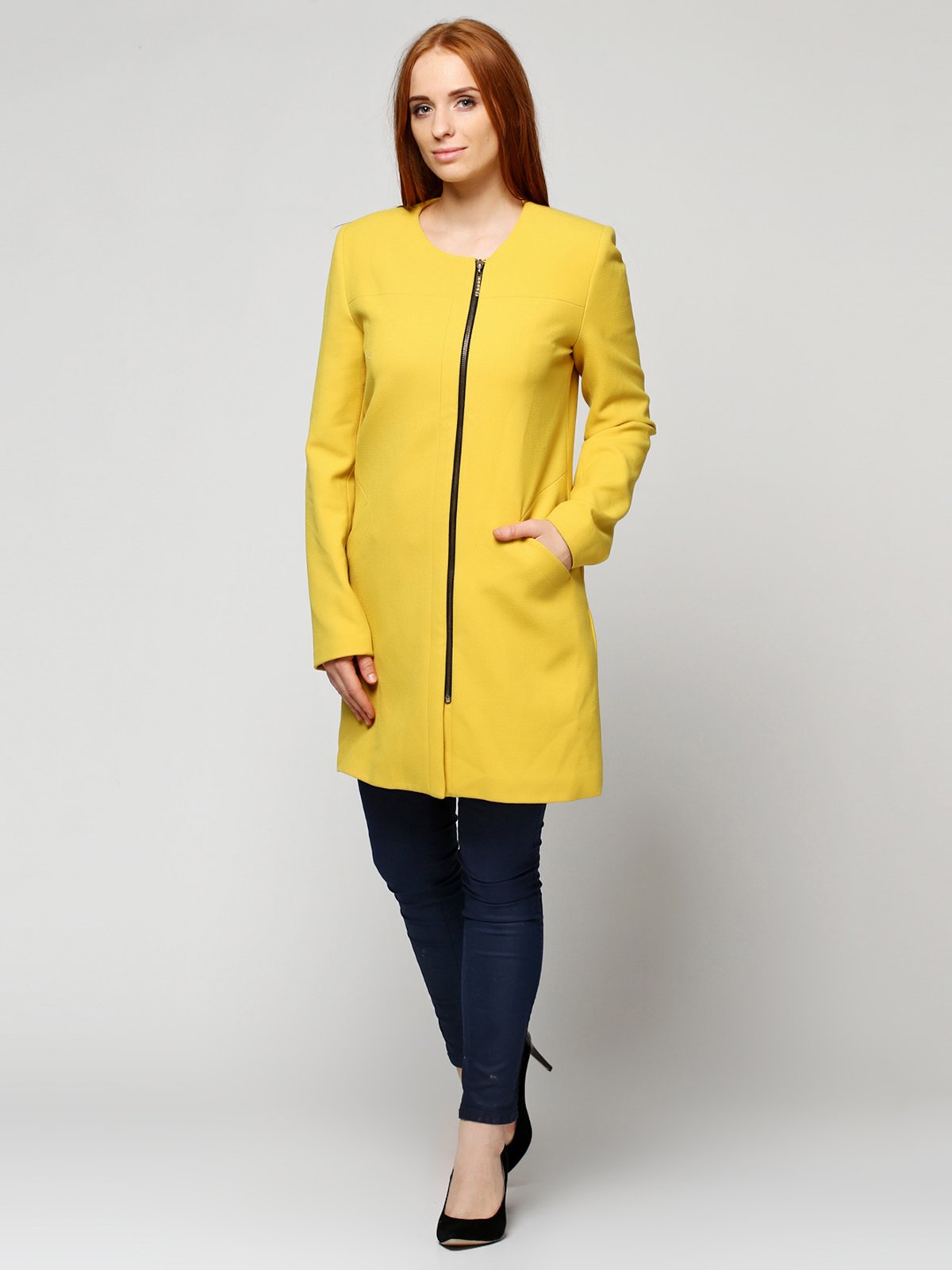 Пальто жовте | 3652657