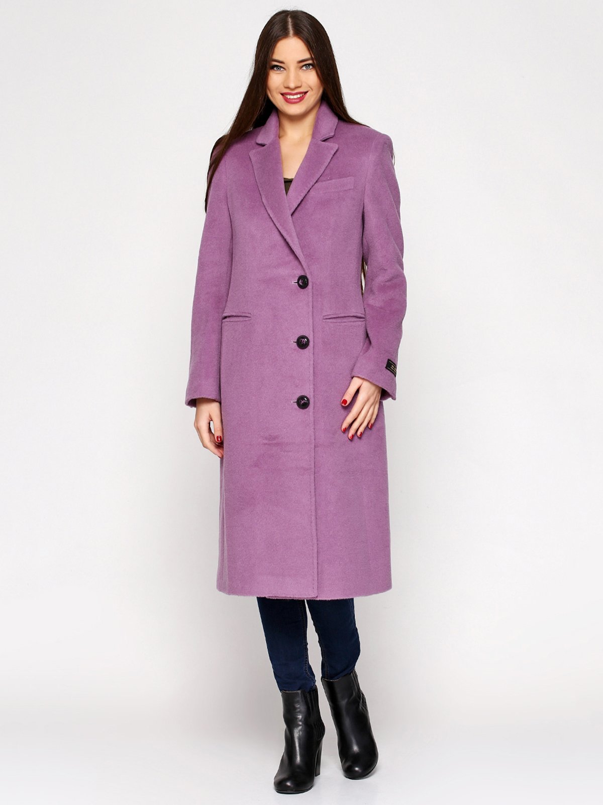 Пальто фиолетовое | 3652692