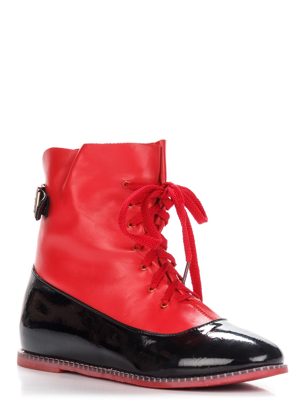 Ботинки красно-черные | 3596357