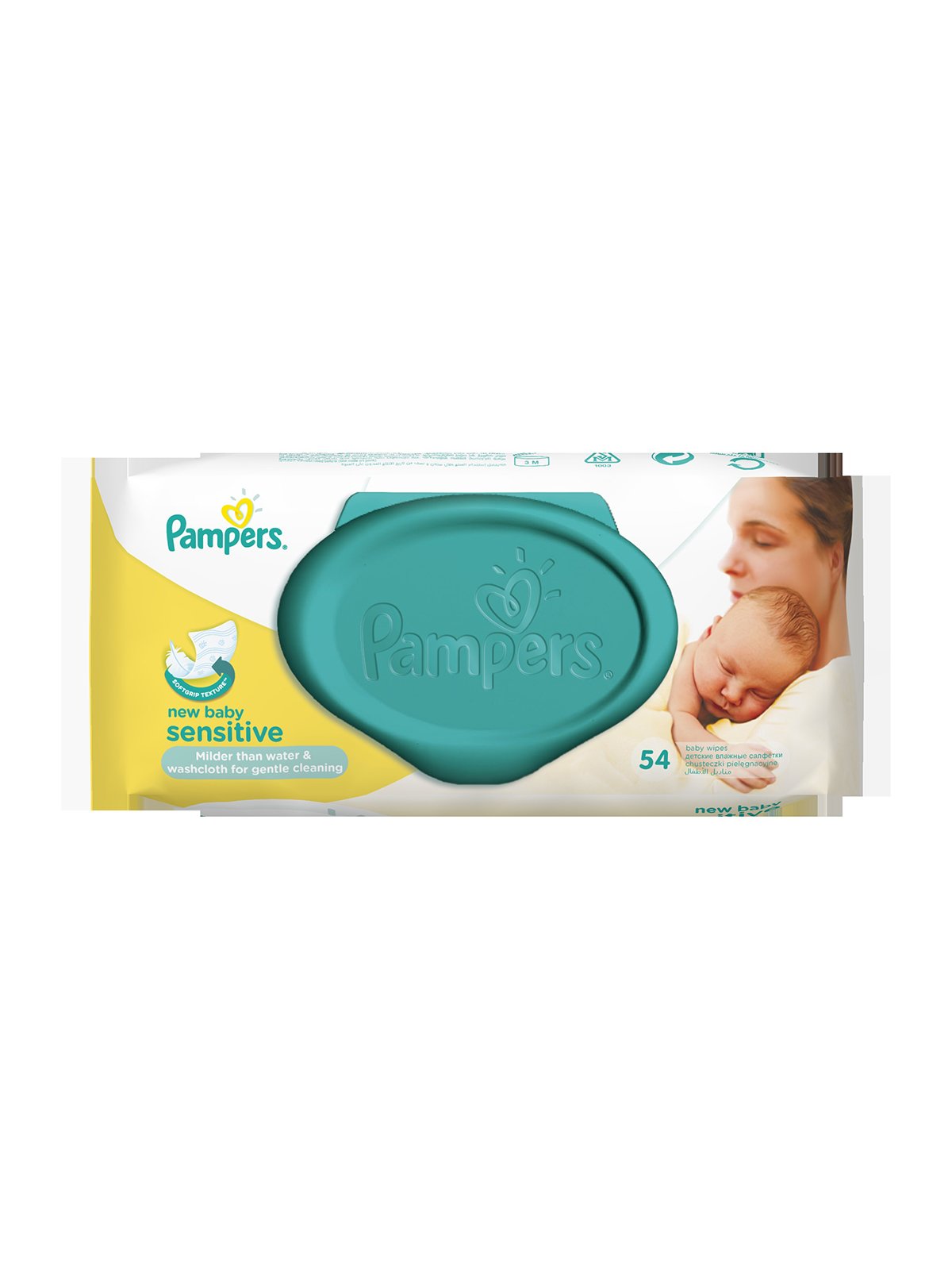 Дитячі вологі серветки New Baby Sensitive (54 шт.) | 3670141