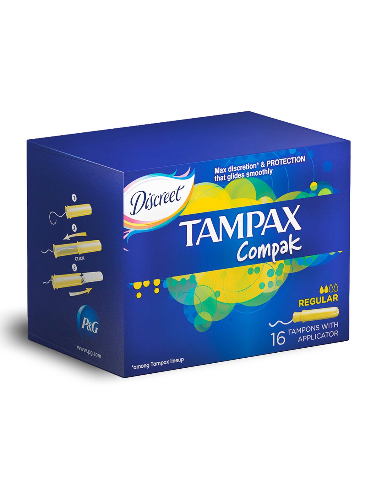 Тампони Tampax Compak Regular з аплікатором (16 шт.) | 3670286