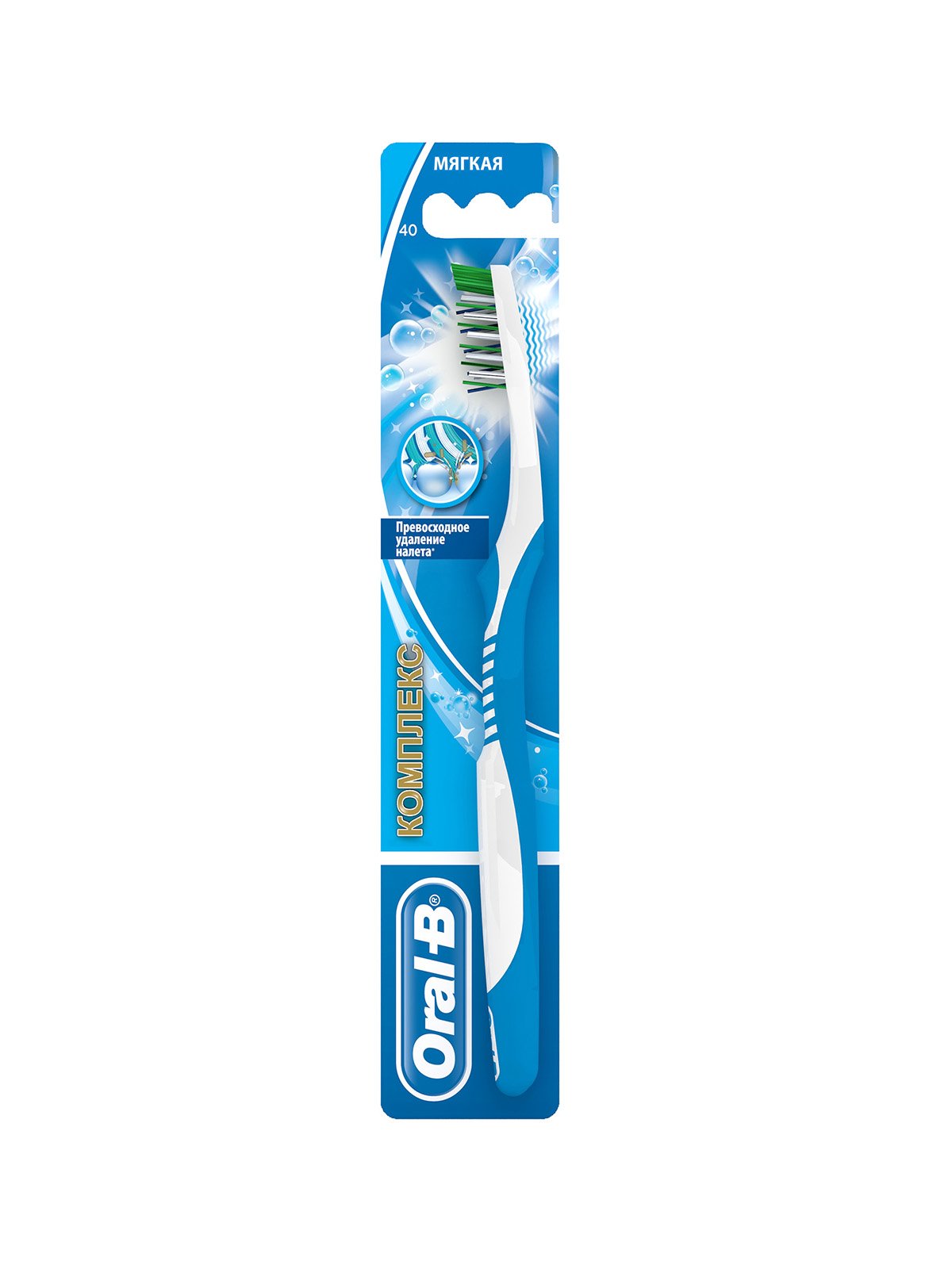 Зубна щітка Комплекс «Глибока чистка» - м'яка (1 шт.) | 3670429