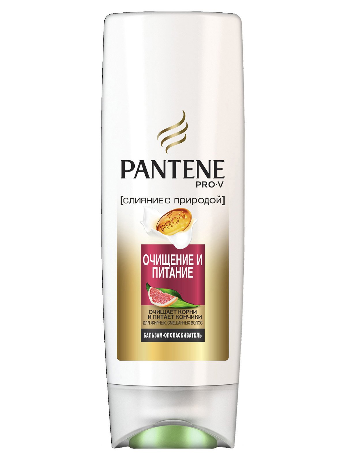 Бальзам-ополіскувач для волосся Pantene Pro-V «Злиття з природою. Очищення і живлення» (200 мл) | 3670540
