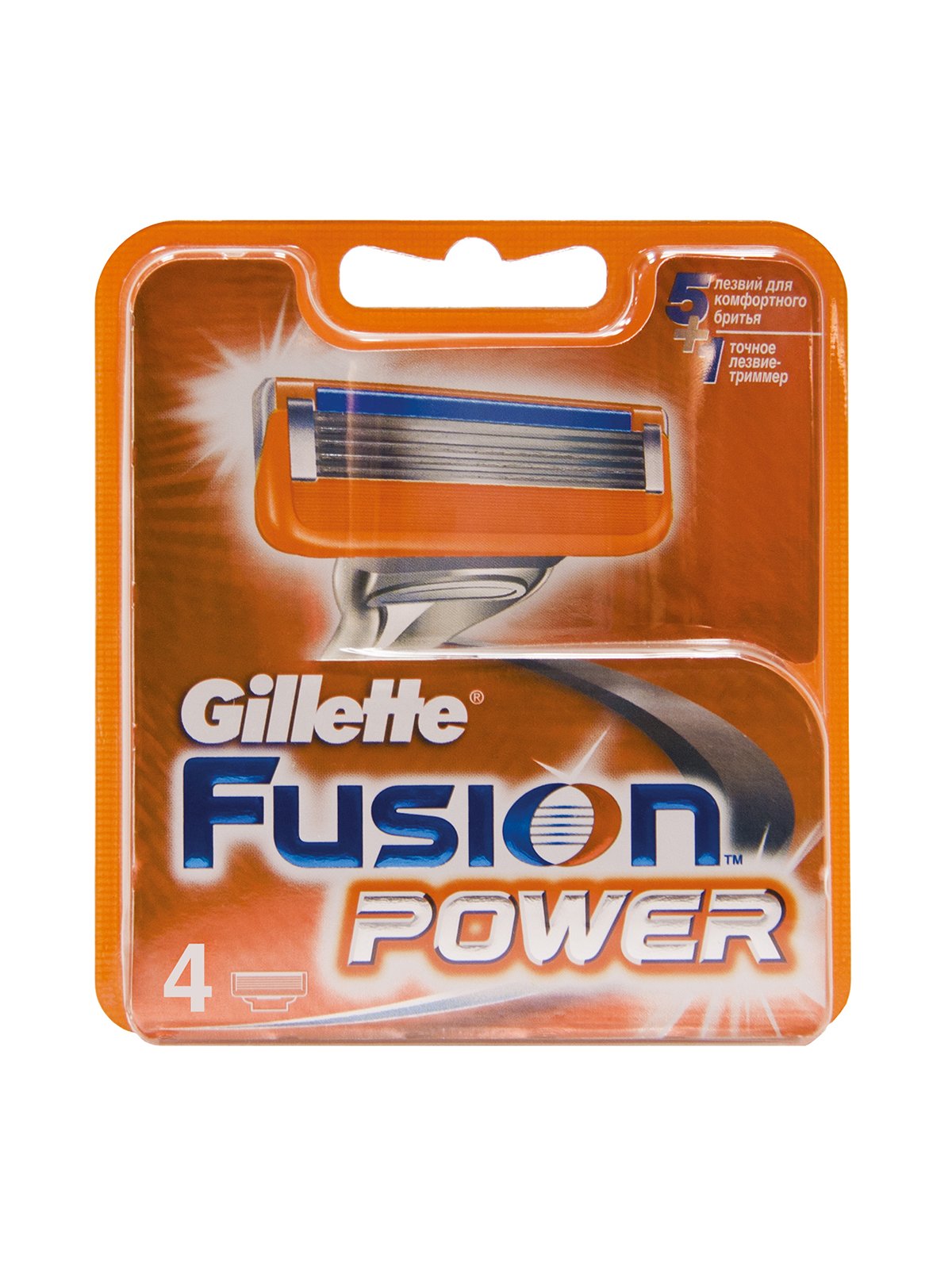 Сменные картриджи для бритья Fusion Power (4 шт.) | 3670776