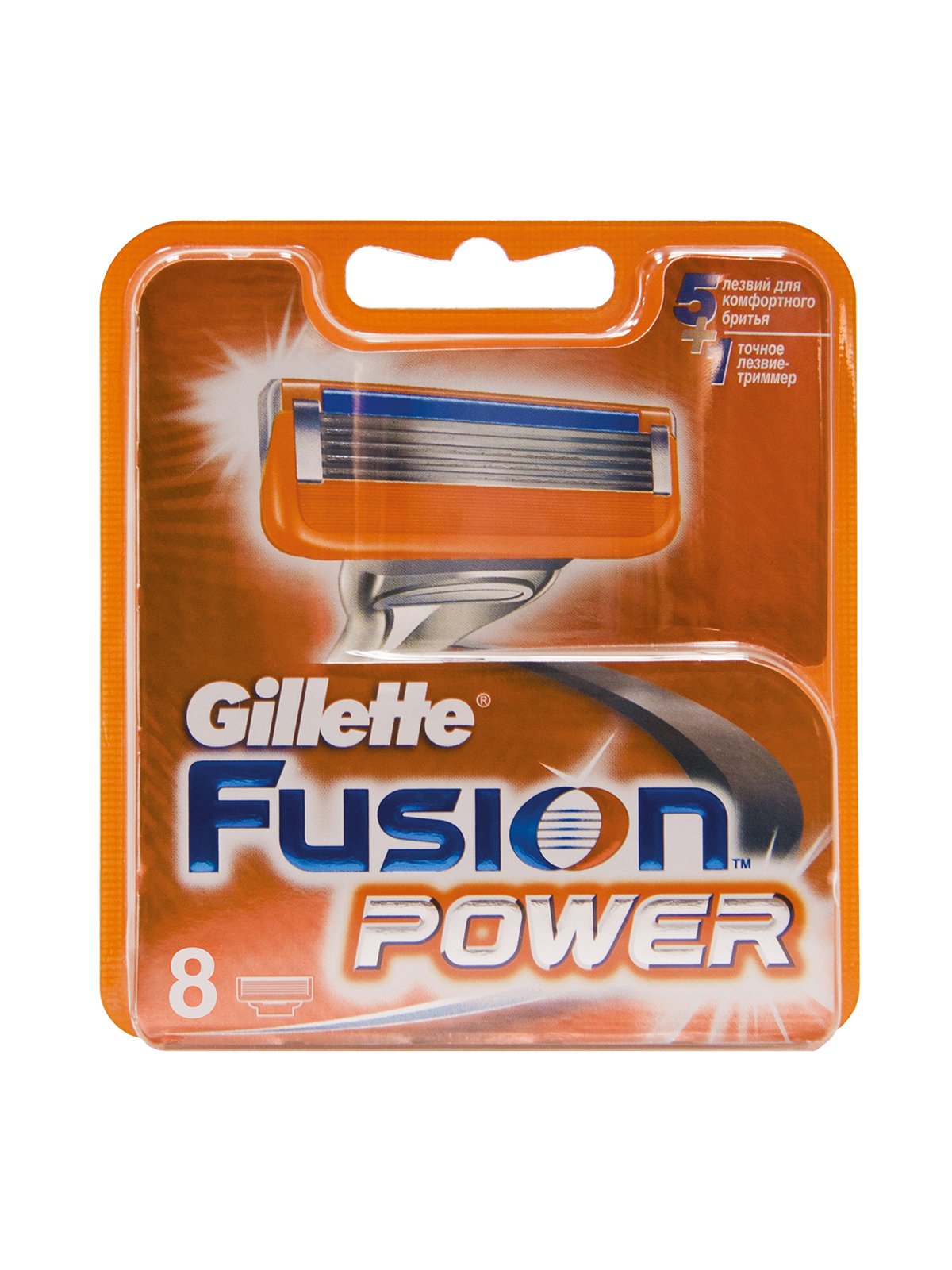 Сменные картриджи для бритья Fusion Power (8 шт.) | 3670777