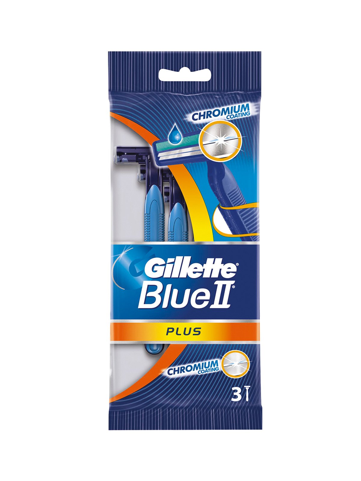 Одноразові бритви Blue 2 Plus (3 шт.) | 3670804