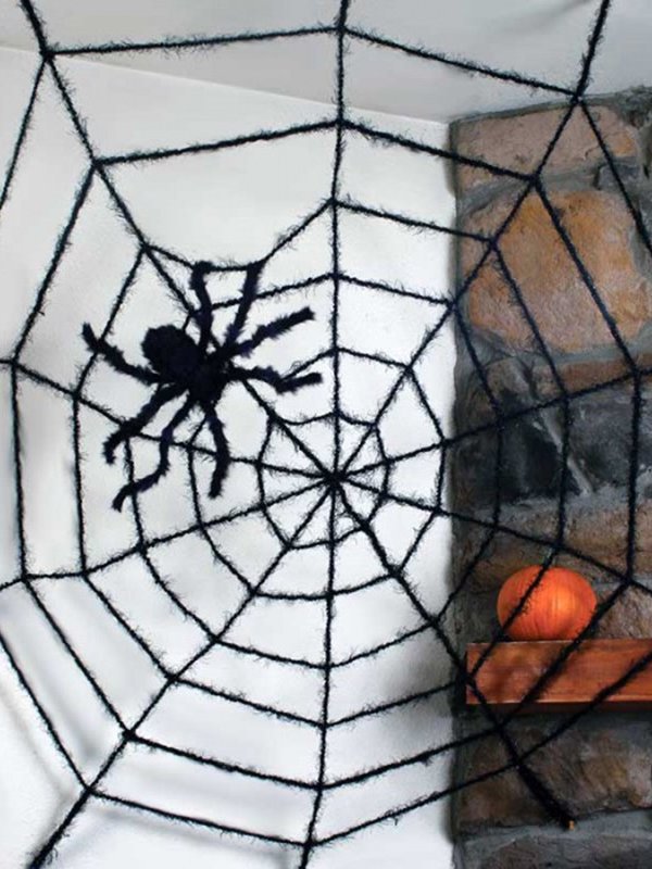 Гигантская паутина Black Widow Giant Spider Web | 3672645