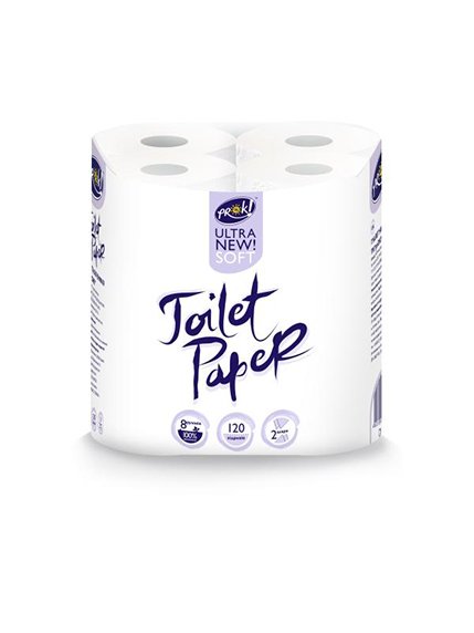 Бумага туалетная Utra Soft двухслойная (8 шт.) | 3680433