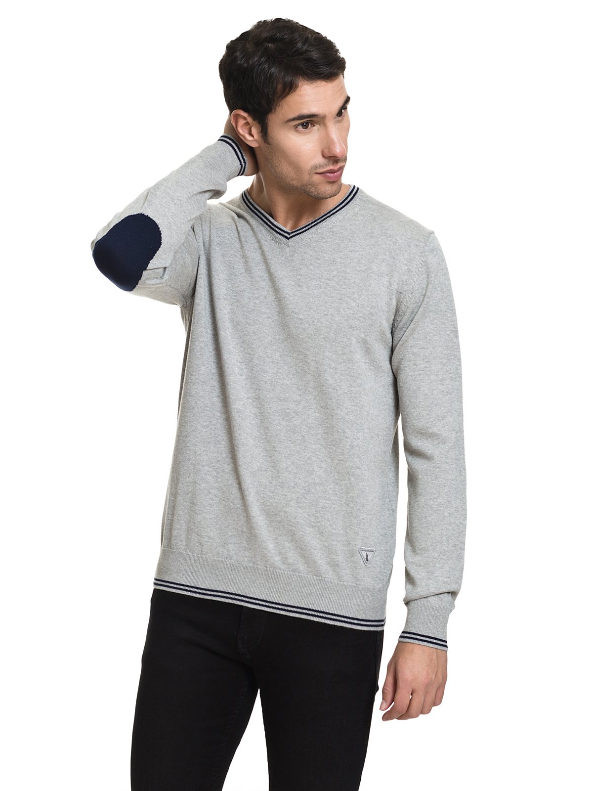 Пуловер серый | 3682231