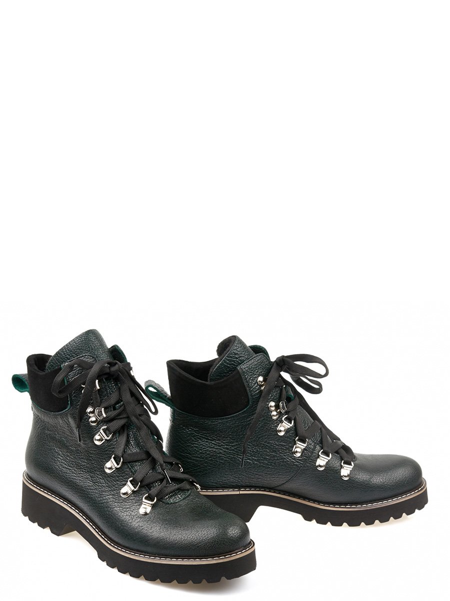 Ботинки черно-зеленые | 3683224