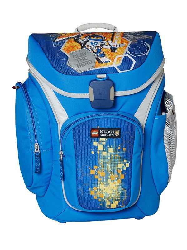 Рюкзак синій з принтом | 3694931