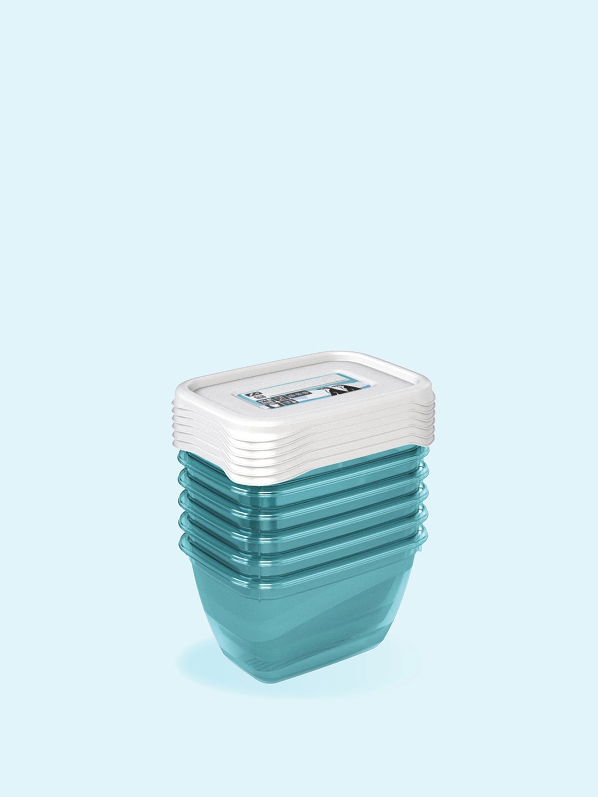 Контейнер для морозилки прямокутний Polar (0,25 л) | 3695279