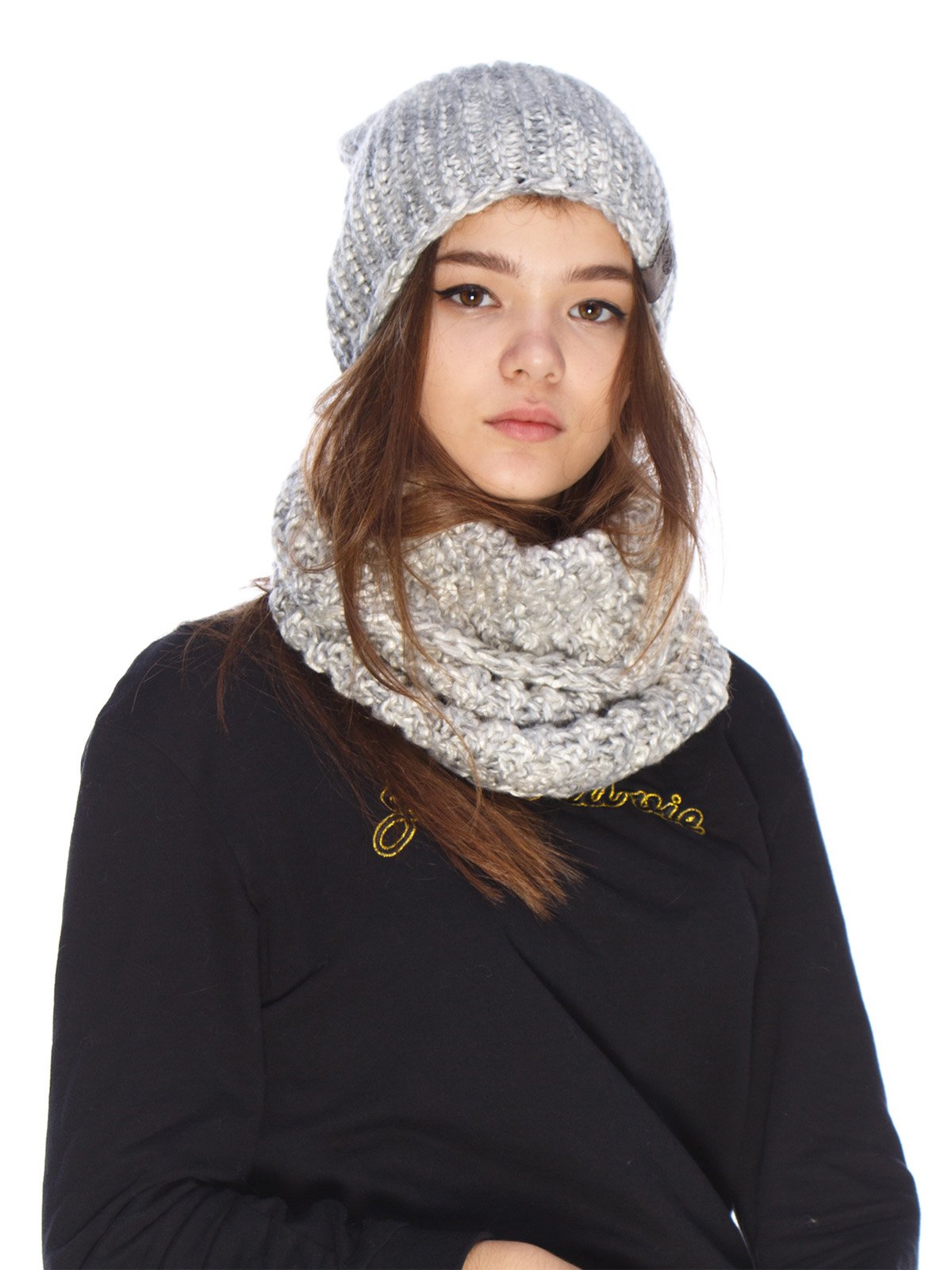 Комплект: шапка и шарф-снуд | 3701641