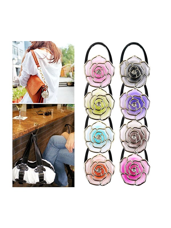 Вішалка-тримач для жіночої сумочки «Троянда» | 3706716