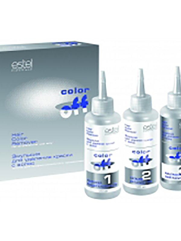 Емульсія Color Off для видалення фарби з волосся (3x120 мл) | 3751591
