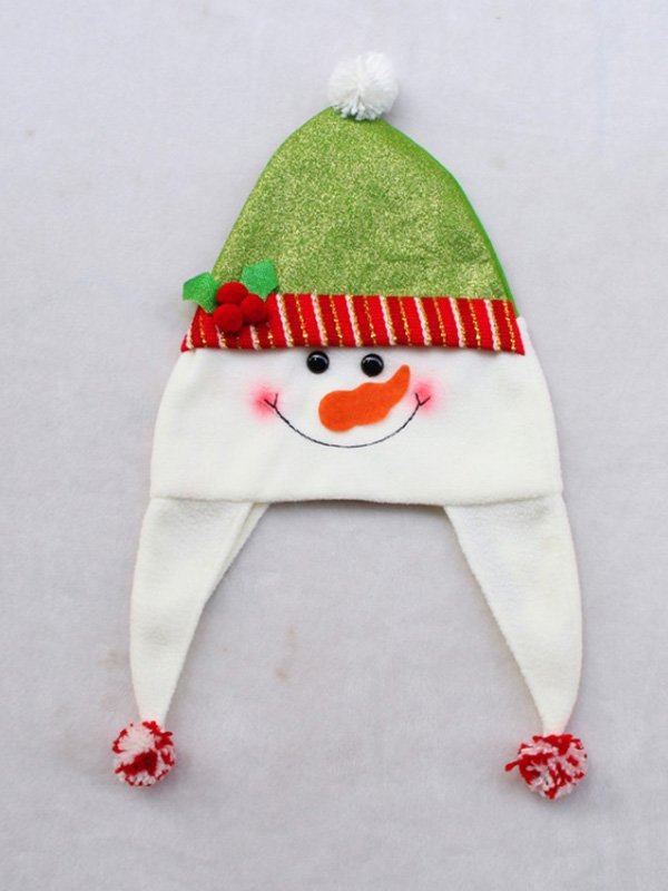 Рождественская карнавальная шапочка «Снеговик» | 3765784