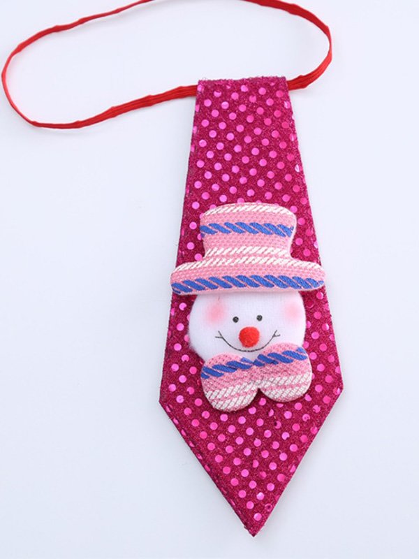 Новорічна краватка «Сніговик» | 3765821