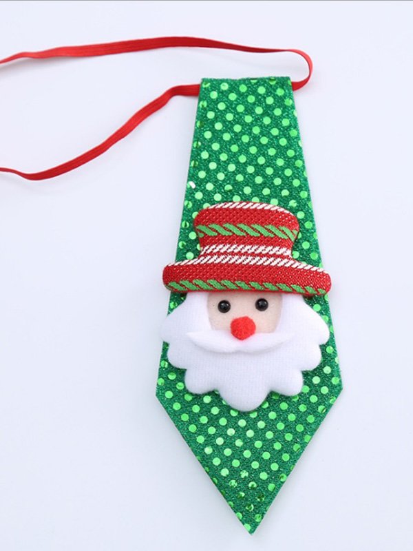 Новогодний галстук «Санта» | 3765824