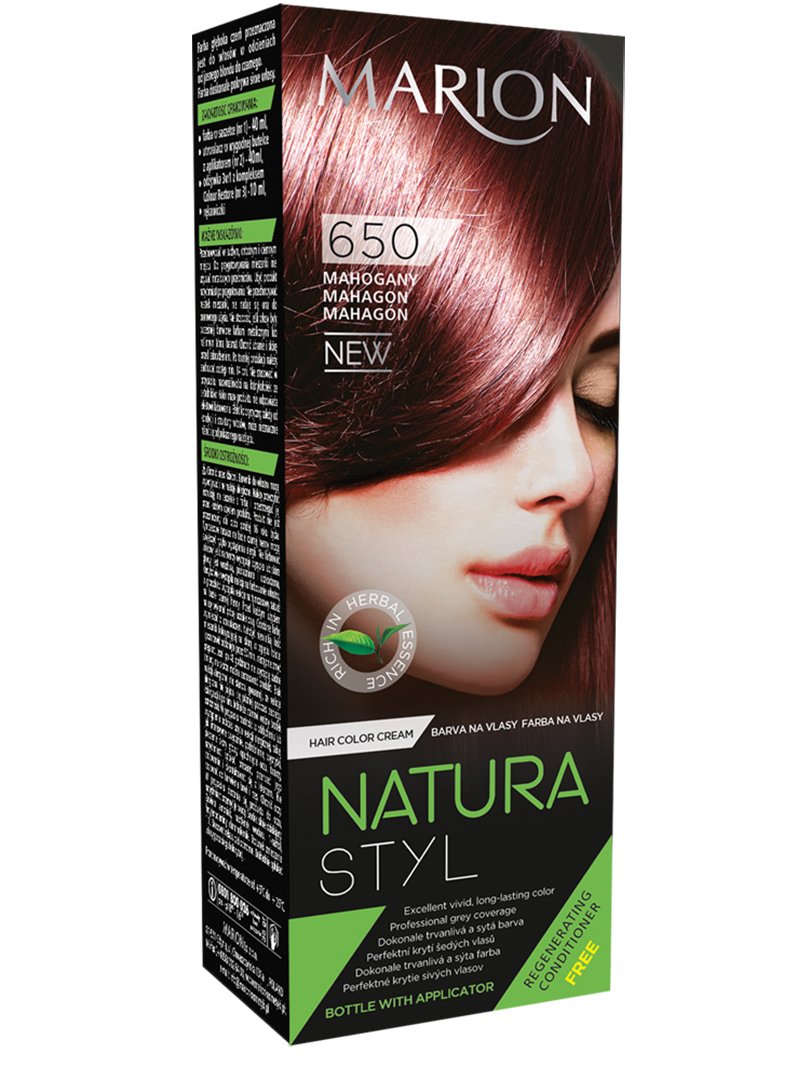 Краска для волос Natura Styl №650 — махагон | 3809488
