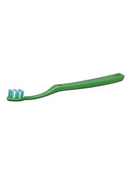 Зубна щітка гігієнічна середньої жорсткості зі щетиною Tynex® - зелена | 3839553