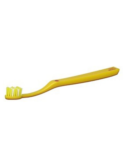 Зубна щітка гігієнічна середньої жорсткості зі щетиною Tynex® - жовта | 3839555