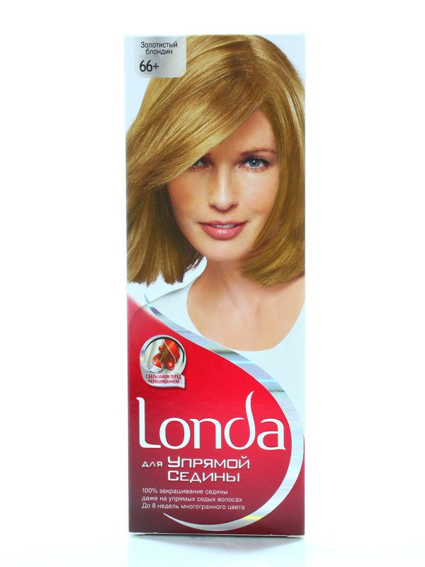 Крем-фарба для волосся стійка для сивини №66 — золотий блондин | 3851442