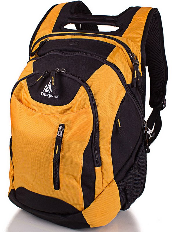 Рюкзак жовто-чорний | 3924582