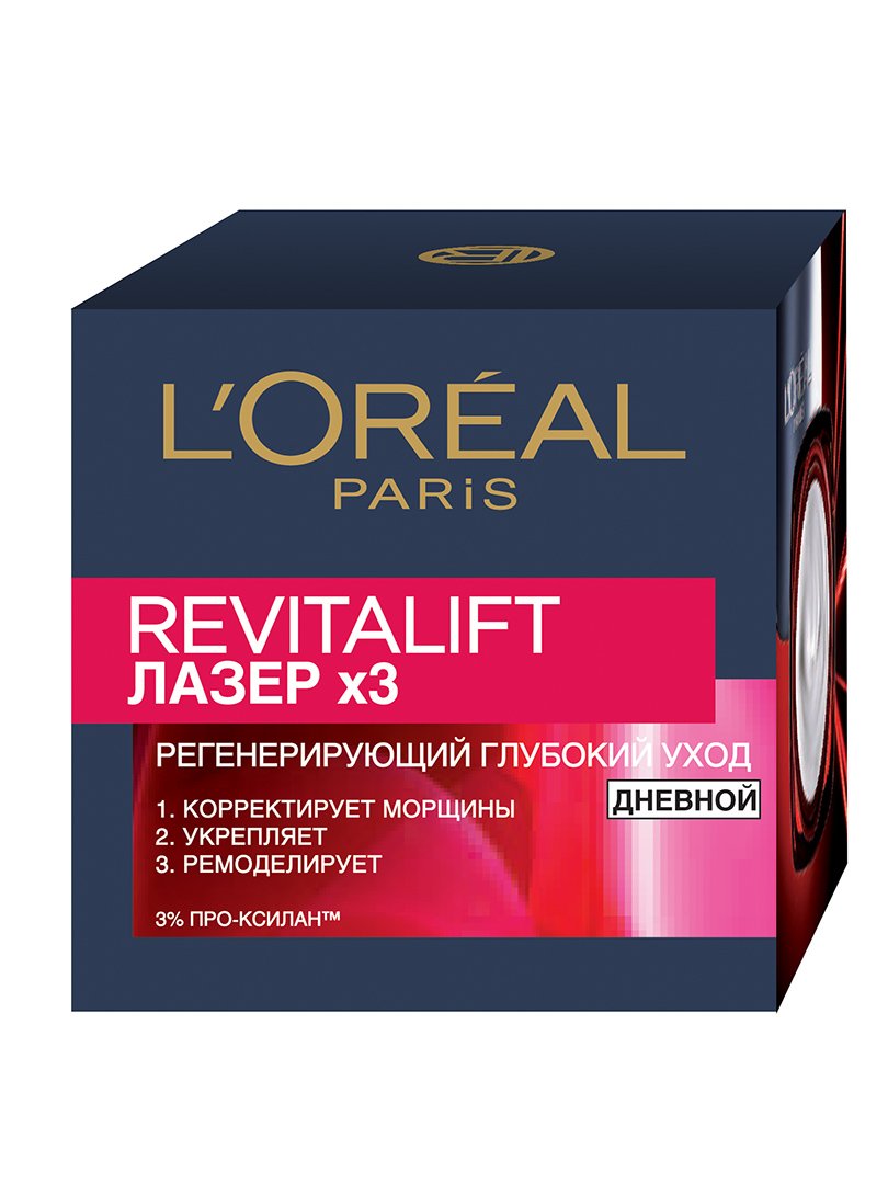 Крем L’Oréal Paris Skin Expert Revitalift Лазер Х3 - дневной уход для всех типов кожи (50 мл) | 3956018