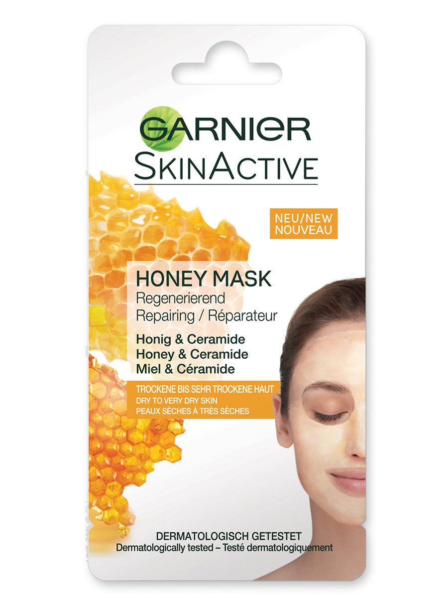 Маска для лица Garnier Skin Active «Мед» для сухой и очень сухой кожи (8 мл) | 3956328