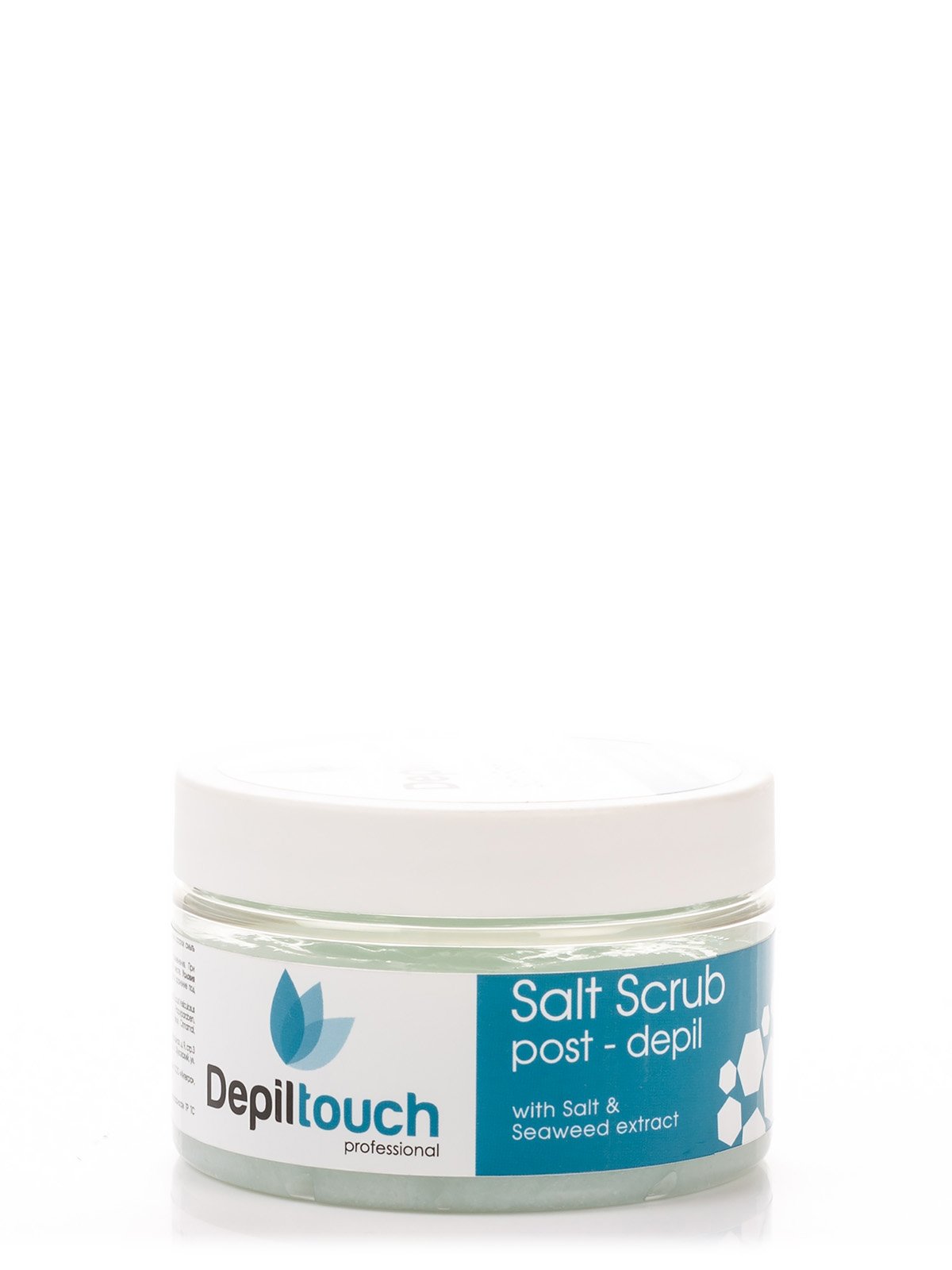 Соляной скраб-пилинг против вросших волос с экстрактом водорослей Depiltouch professional (250 мл) | 3963246