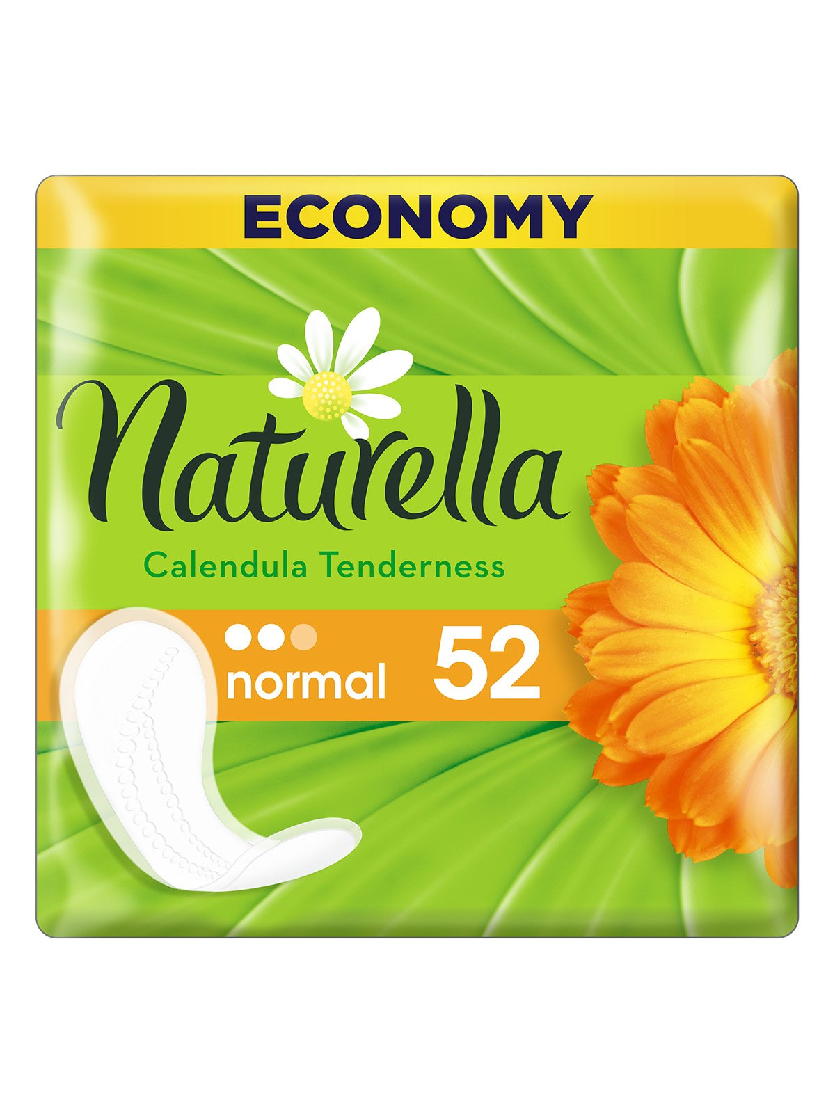 Прокладки щоденні гігієнічні Naturella «М'якість календули» Normal (52 шт.) | 4007300