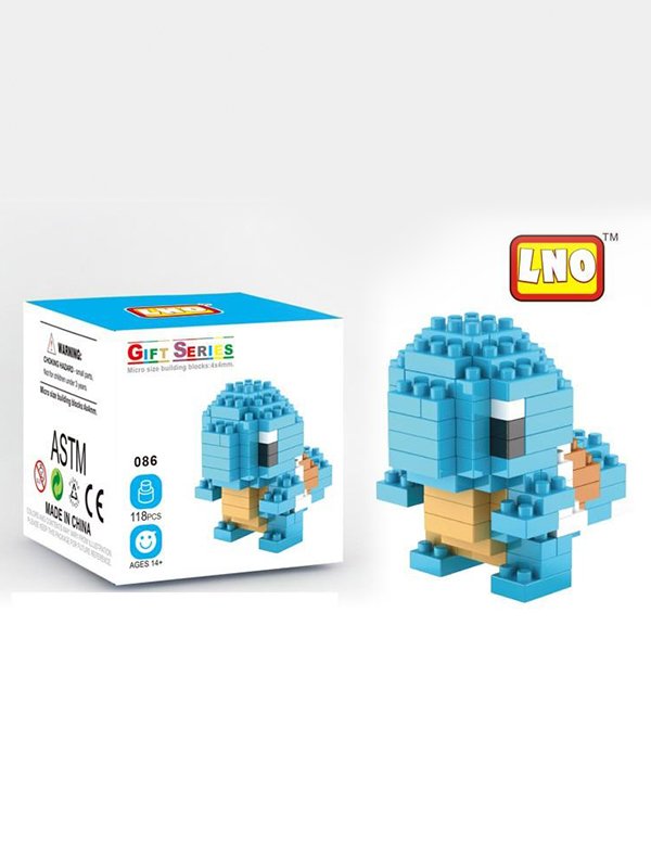 Блоковий конструктор-іграшка LNO «Покемон сквіртл» | 4017140