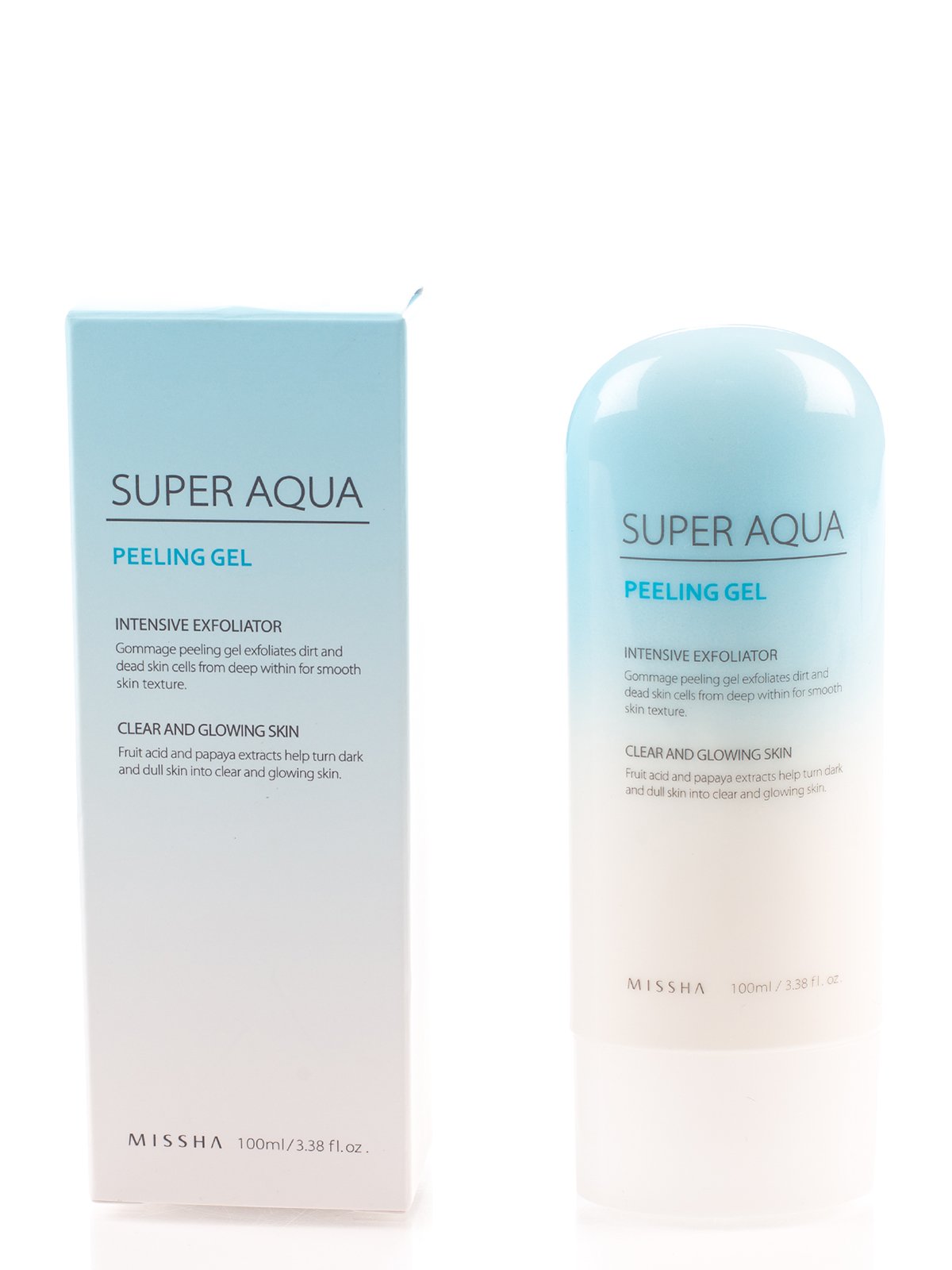 Гель-пілінг для обличчя Super Aqua Peeling Gel | 3940458