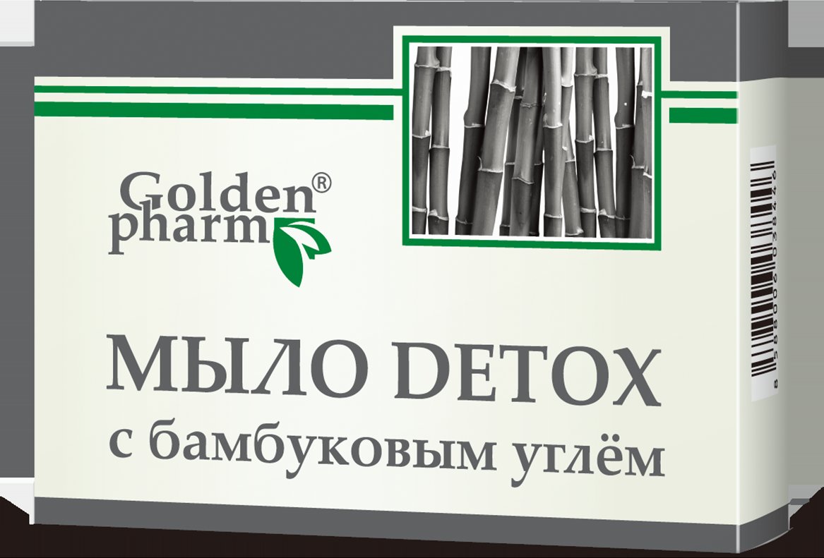 Мило Detox з бамбуковим вугіллям (70 г) | 4040881