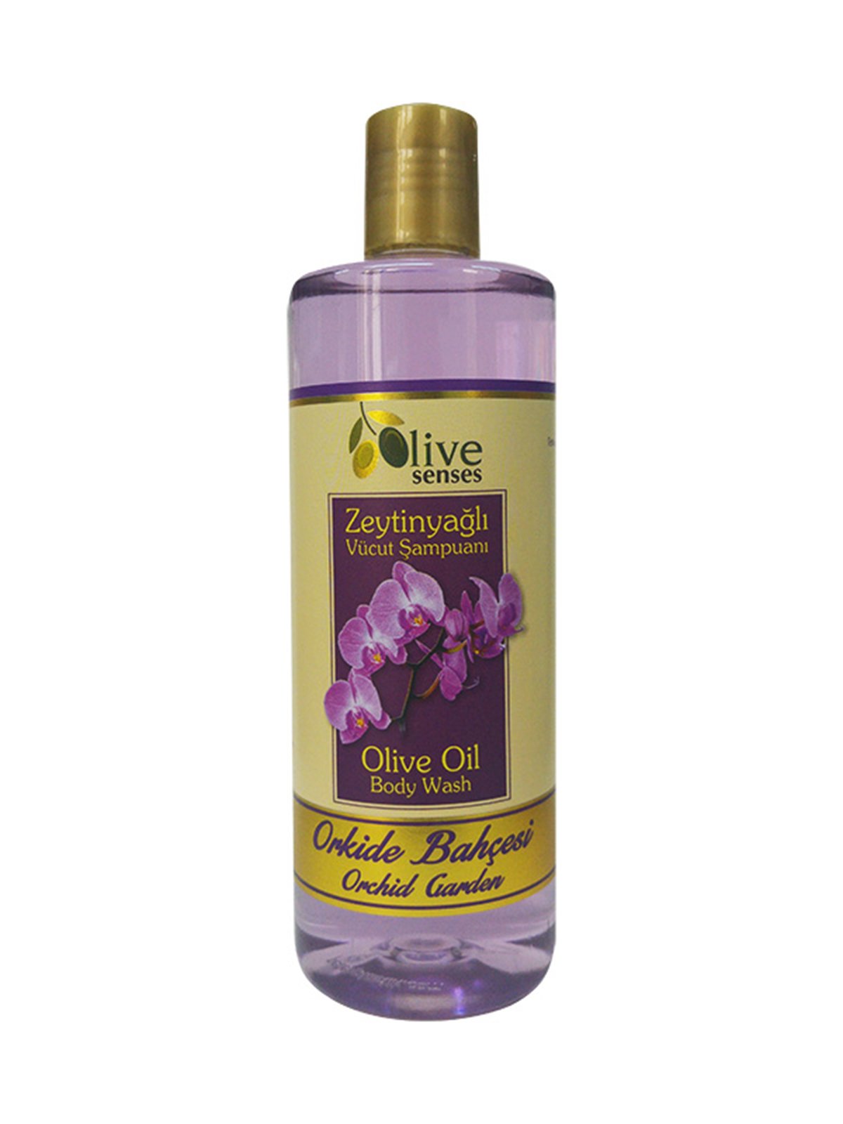 Гель для душу з оливковою олією «Орхідея» для щоденного використання (500 мл) | 4058935