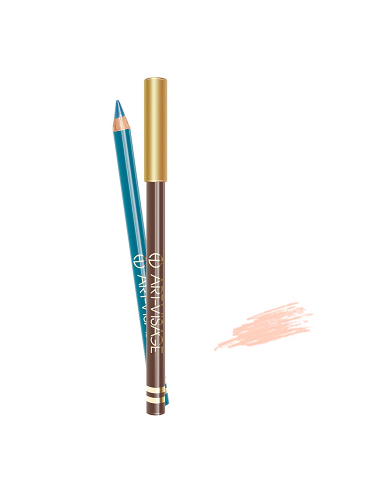 Олівець для очей - №146 — бежево-рожеві перламутрові (5 г) | 4064356