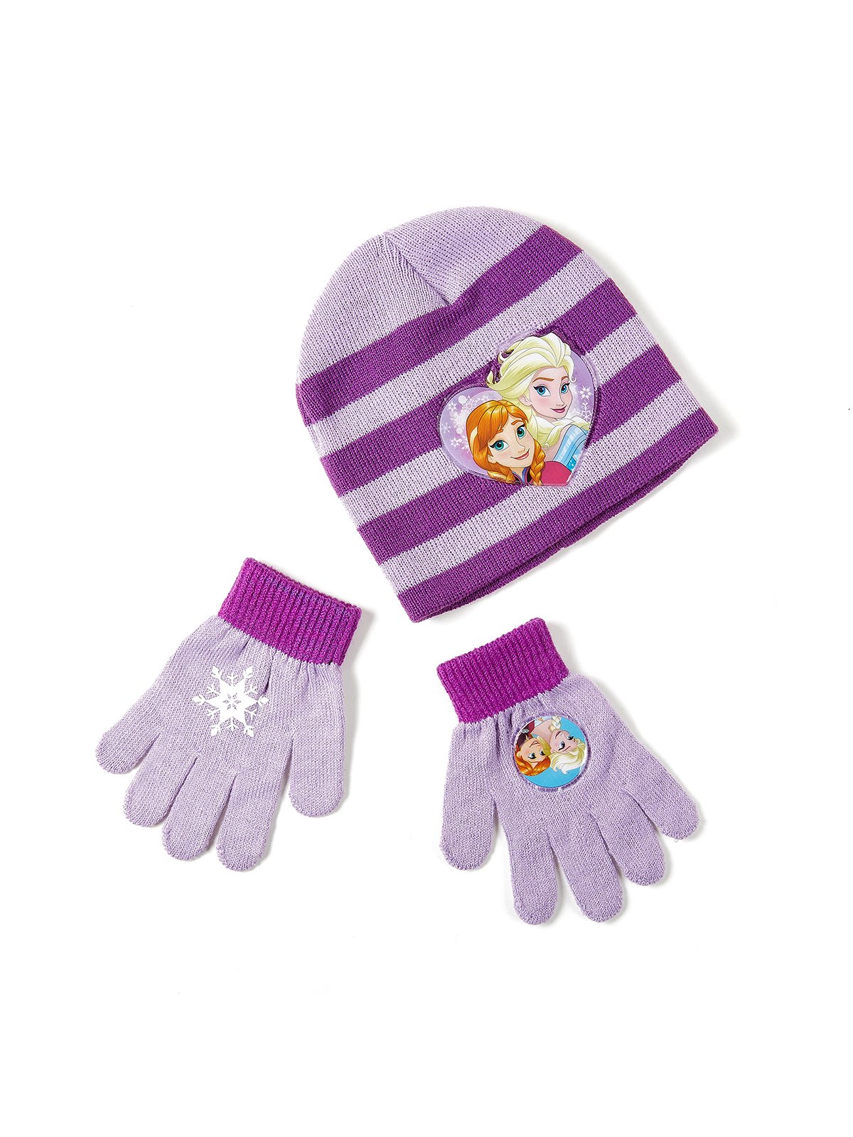Комплект «Холодное сердце»: шапка и перчатки | 4093060