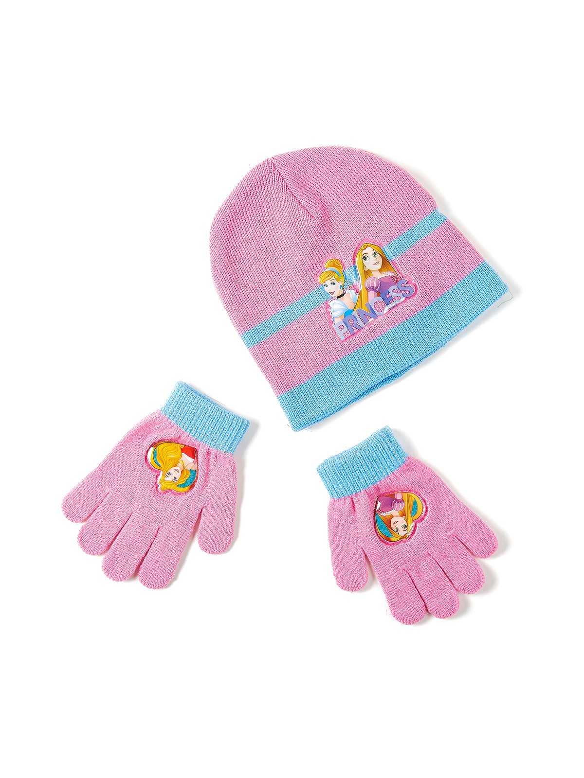 Комплект «Принцеси»: шапка і рукавички | 4093081